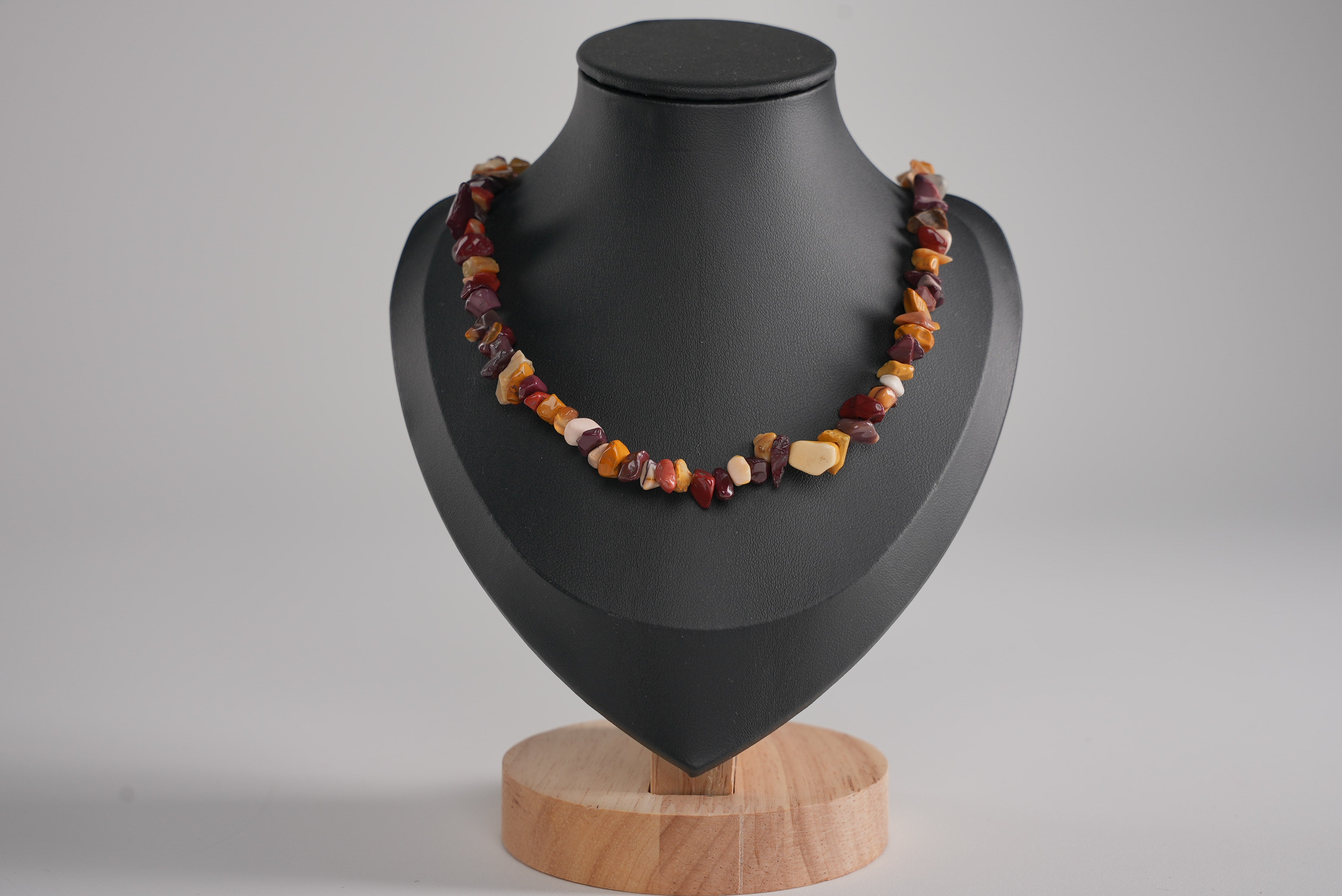 Mookaite Jasper Beaded Necklace